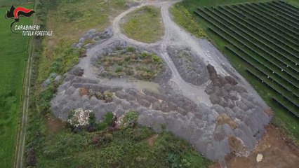 San Giorgio Canavese (TO) - Gestione illecita di rifiuti terrosi nell'Alta Val di Susa: sequestrate tre aree (02.12.25)