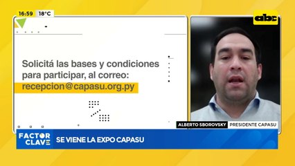 Se viene la Expo Capasu en forma presencial