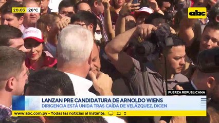 Fuerza Republicana oficializó chapa Wiens-Brunetti