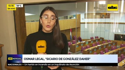 Osmar Legal, “sicario de González Daher”