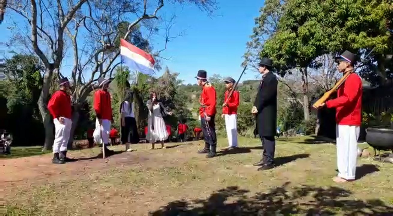 Emotivo recorrido histórico en Piribebuy
