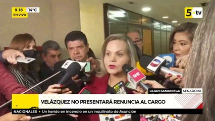 Renuncia de Velázquez, en “pausa”