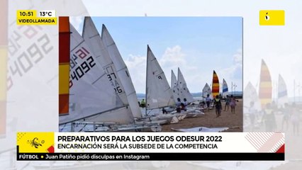 Preparativos para los juegos Odesur