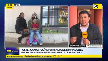 Postergan cirugías por falta de limpiadores