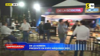 De la sobera presente en expo máquinas 2022