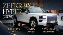 Zeekr 9X Hyper (2025): Premium-SUV mit 1.250 km Reichweite & 900V-Technik
