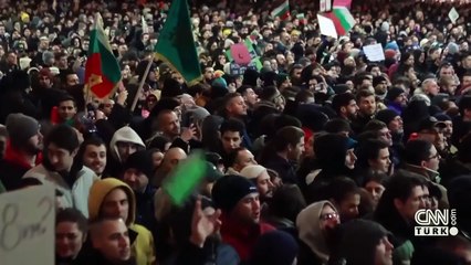 Bulgaristan sokakları yine karıştı