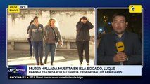 Mujer hallada muerta en Isla Bogado