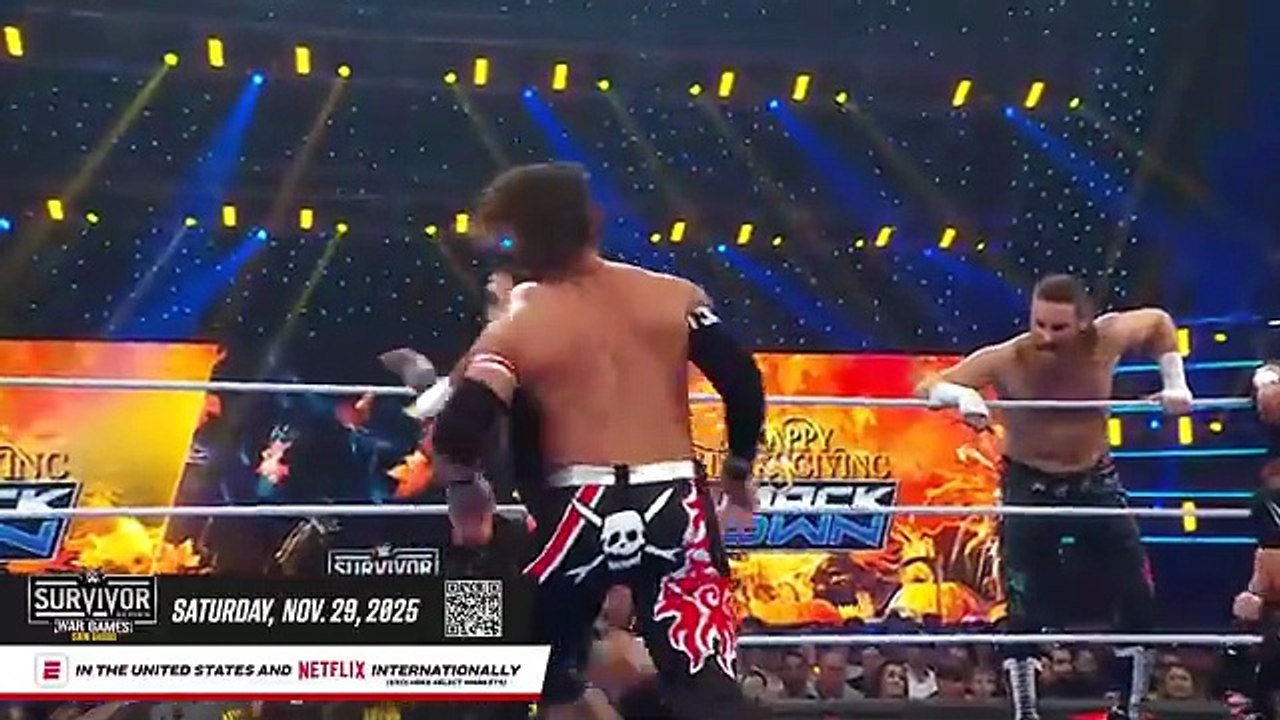 FULL MATCH: Solo Sikoa wins Survivor Series Elimination Match: SmackDown highlights, Nov. 28, 2025