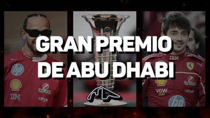 El mundial de Formula 1 en juego en la última carrera: Tres candidatos, un campeón