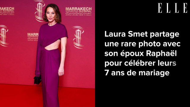 Laura Smet partage une rare photo avec son époux Raphaël pour célébrer leurs 7 ans de mariage