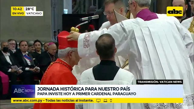 Adalberto Martínez es oficialmente el primer cardenal paraguayo