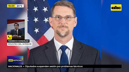 Subsecretario de Estado de los EE.UU. llega a Paraguay este miércoles