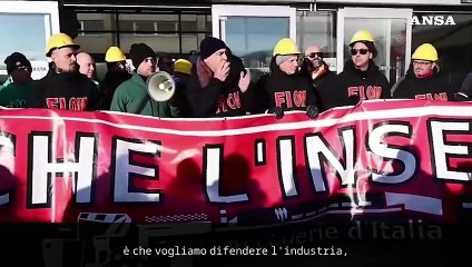 Ex Ilva Genova Cornigliano, lavoratori in corteo con Ansaldo e Fincantieri