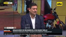 Senadores Se Reunieron Con Mark Wells