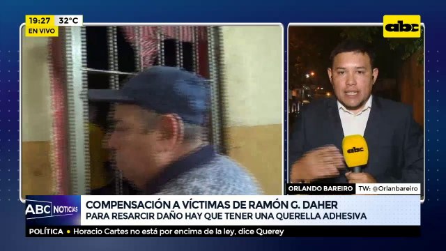Compensación a víctimas de Ramón González Daher