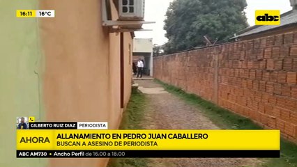 Allanamiento en Pedro Juan Caballero