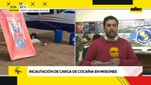 Incautación de carga de cocaína en Misiones