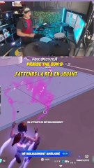 Je joue de la batterie sur Fortnite quand j’attends la Rea.