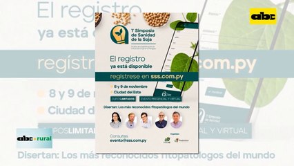 Preparan Simposio de Sanidad de Soja