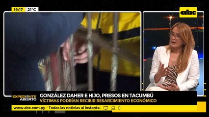 González Daher e hijo, presos en Tacumbú