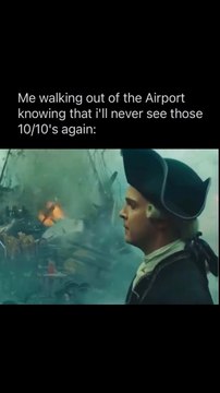 😭 Airport Heartbreak: Walking Away from the 10/10s You'll Never See Again | Relatable Meme