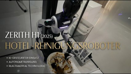 Reinigung neu gedacht: Zerith H1 zeigt, was moderne Robotik kann