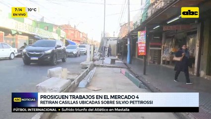 Prosiguen trabajos en el Mercado 4.