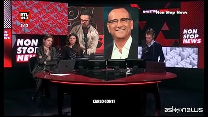 Carlo Conti commenta il cast di Sanremo 2026: «Chi sono? Sentirete le canzoni...»