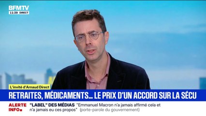 Sécurité sociale: "Le budget qui va être voté va la laisser en très fort déficit", déplore l'économiste Nicolas Bouzou