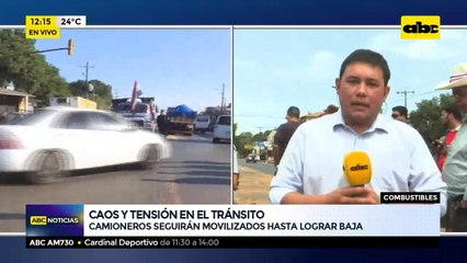 Movilización de camioneros