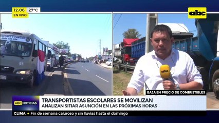 Movilizaciones en Acceso Sur y ex Aratirí