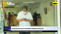 Denuncian falta de medicamentos