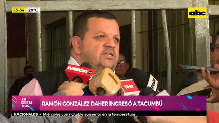 Ramón González Daher y su hijo ingresaron a Tacumbú