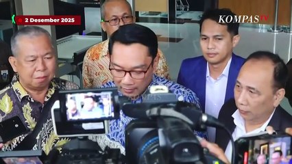 Pernyataan Ridwan Kamil Usai Diperiksa KPK soal Kasus Dugaan Korupsi Bank BJB