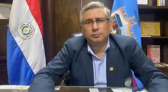 Gobernador de Guairá dice recibir pedido desde el Ejecutivo para abandonar su cargo