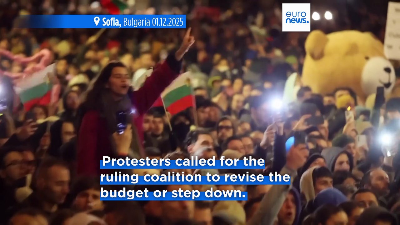 Bulgaria's government fully withdraws controversial budget plan after latest protests