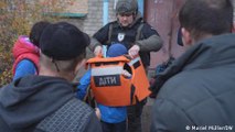 Inside Ukraine's front-line evacuations as Russia advances