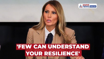 First Lady Melania Joins Military Spouses, American Red Cross at Joint Base Andrews