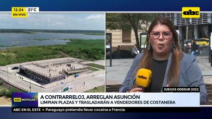 A contrarreloj, arreglan Asunción para Odesur