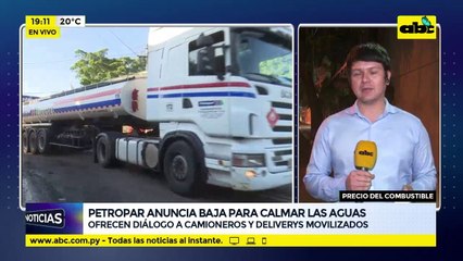 Petropar anuncia baja para calmar las aguas