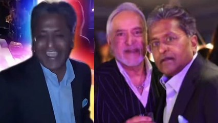 Vijay Mallya With Lalit Modi 63rd Birthday Dance Celebration Inside Video Viral, Public Shocked
