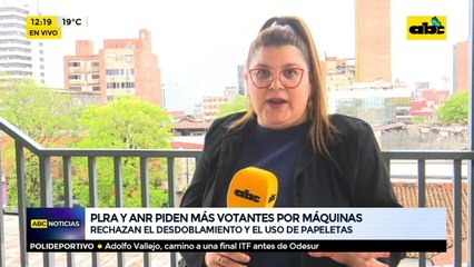 PLRA y ANR piden más votantes por máquinas