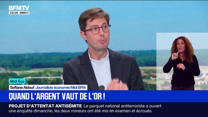 Économie: le cours de l'argent ne cesse d'augmenter