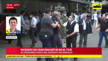Incidentes entre funcionarios de la Justicia Electoral y el exsenador del PLRA, Luis Alberto Wagner