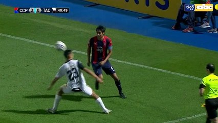 Alexis Duarte, a puro lujo en la goleada de Cerro Porteño sobre Tacuary