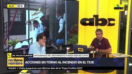 Acciones en torno al incendio en el TSJE