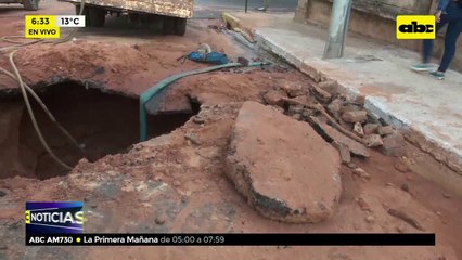 Obras de la Essap en el Microcentro