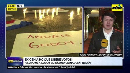 Exigen a Cartes que libere votos