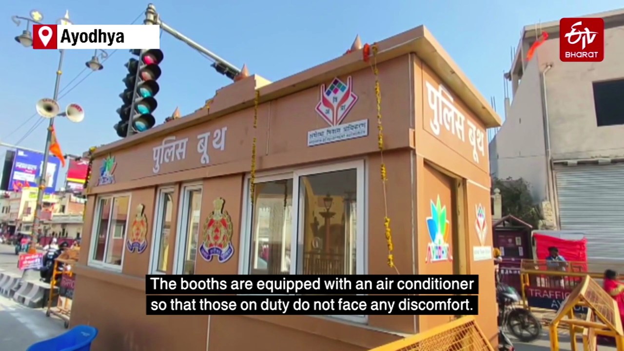 WATCH | Ayodhya Installs Temple-Style Police Booths To Boost Security, Preserve City Aesthetics